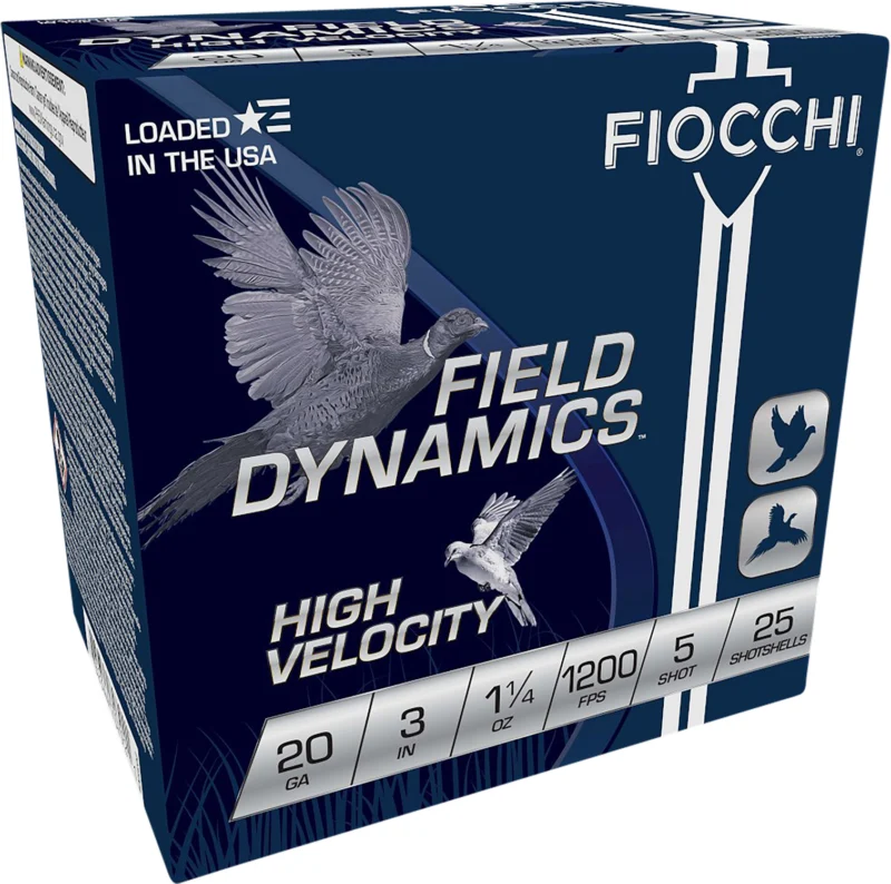 Fiocchi 20 Gauge – 25rd