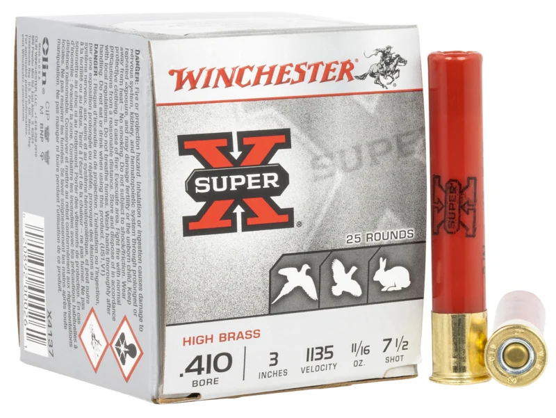 Winchester .410 Bore Brass – 25rd