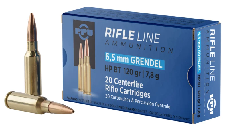 Prvi-Partizan 6.5 Grendel 120gr Brass – 20rd