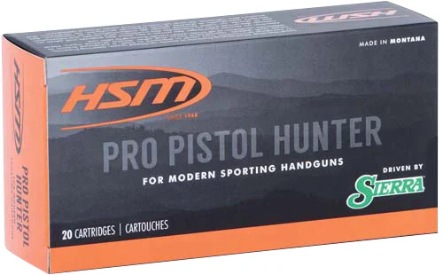 HSM .500 S&W Magnum 400gr Brass – 20rd