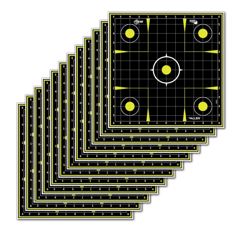 EZ-Aim 15211 Splash Reactive Sight - In - Grid Non-Adhesive 12 Pack