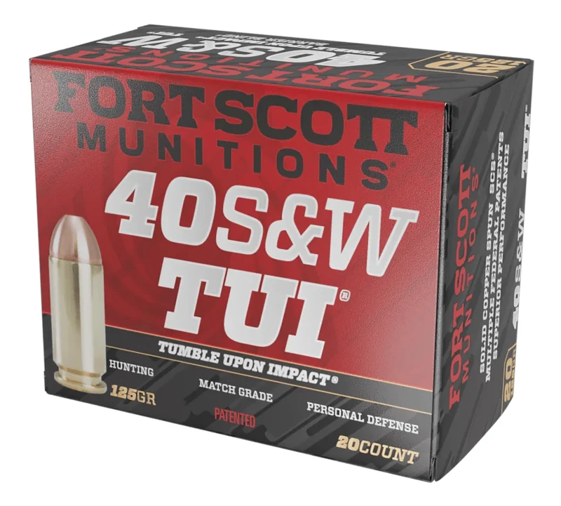 Fort-Scott .40 S&W 125gr Brass – 20rd