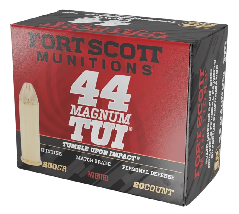 Fort-Scott .44 Magnum 200gr Brass – 20rd