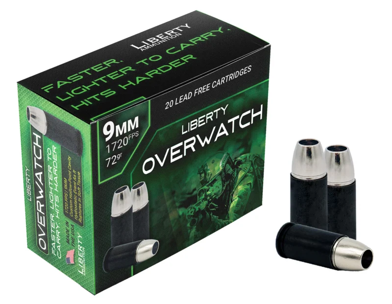 Liberty Ammunition 9mm Luger 72gr – 20rd