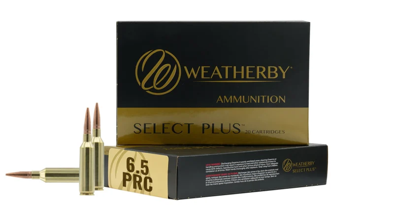 Weatherby 6.5 PRC 124gr HAMMER CUSTOM – 20rd