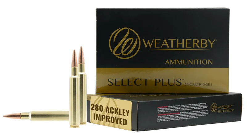 Weatherby .280 Ackley Improved 150gr – 20rd