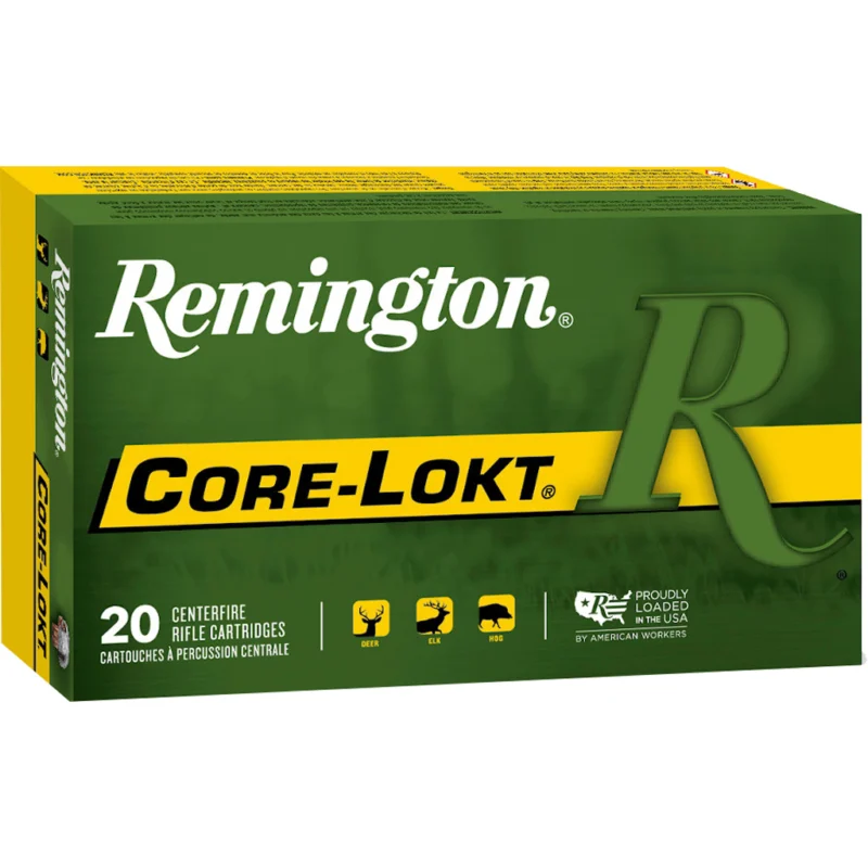 Remington .300 WSM 150gr CORE-LOKT Brass – 20rd