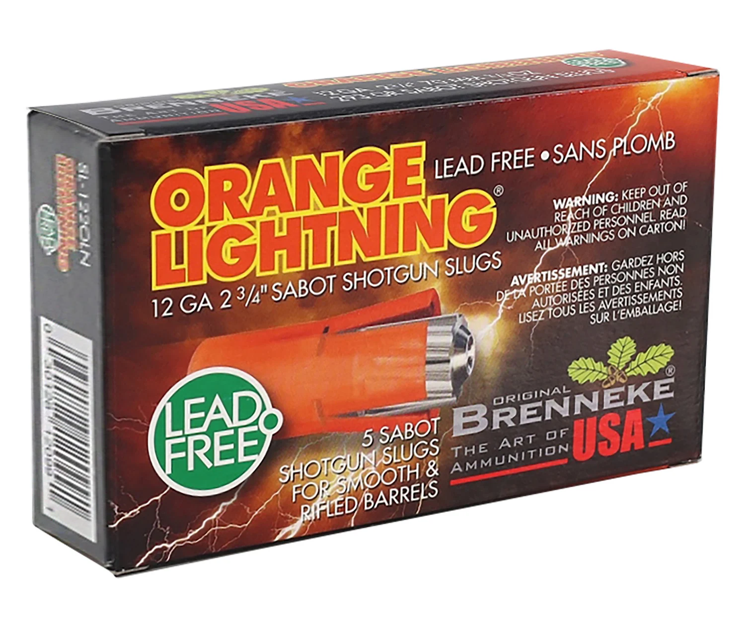 Brenneke 12 Gauge SLUG – 5rd