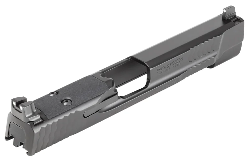 Smith & Wesson 14568 Slide Assembly Black Optic Ready/Serrated Slide