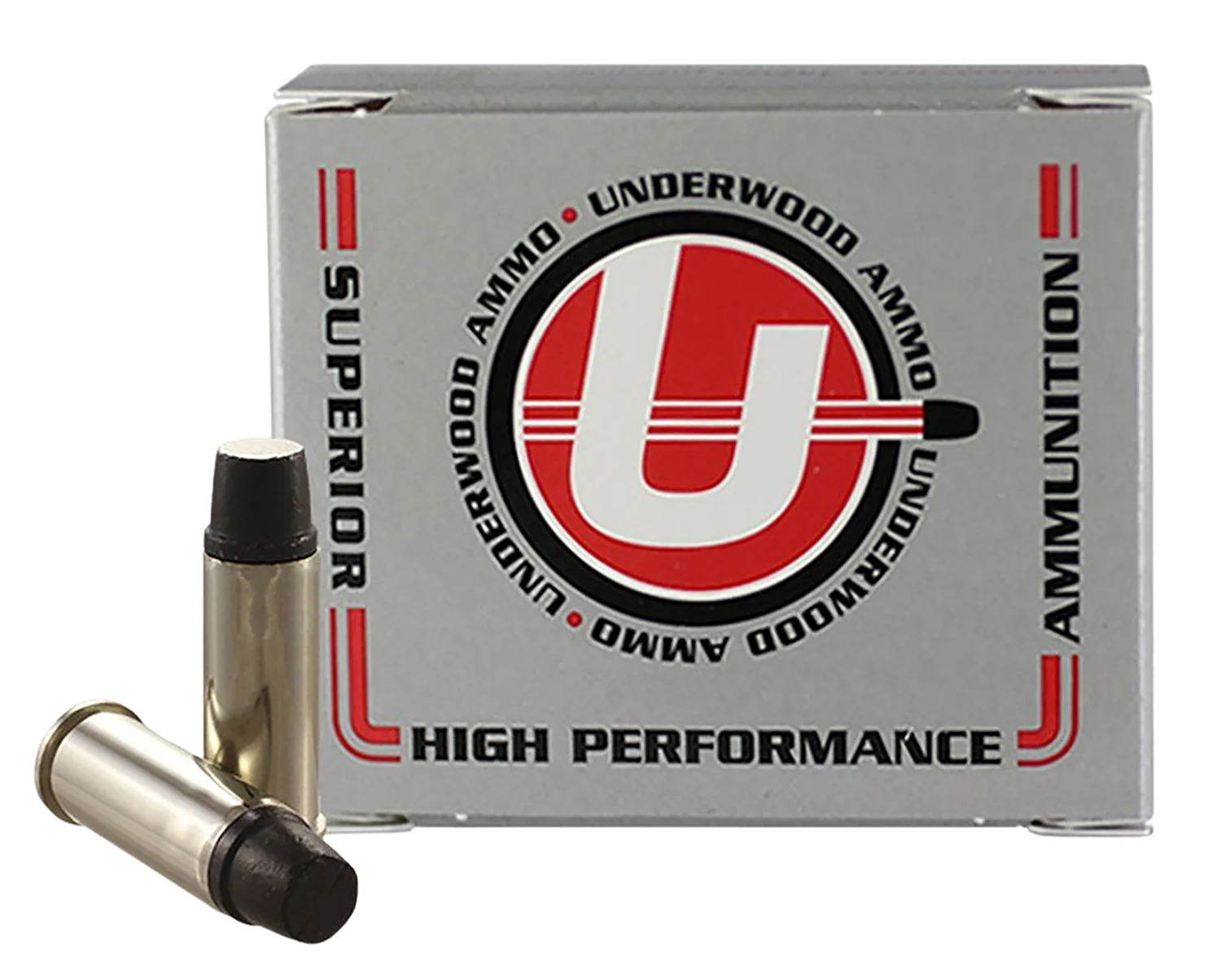Underwood .44 Special 255gr LSWC Nickel-Plated Brass – 20rd