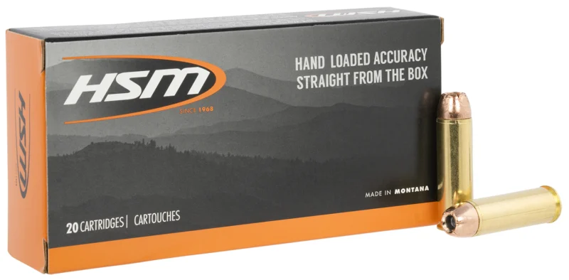 HSM 500SW1N Classic 500 S&W Mag 350 gr Jacket Hollow Point 20 Per Box/ 25 Case