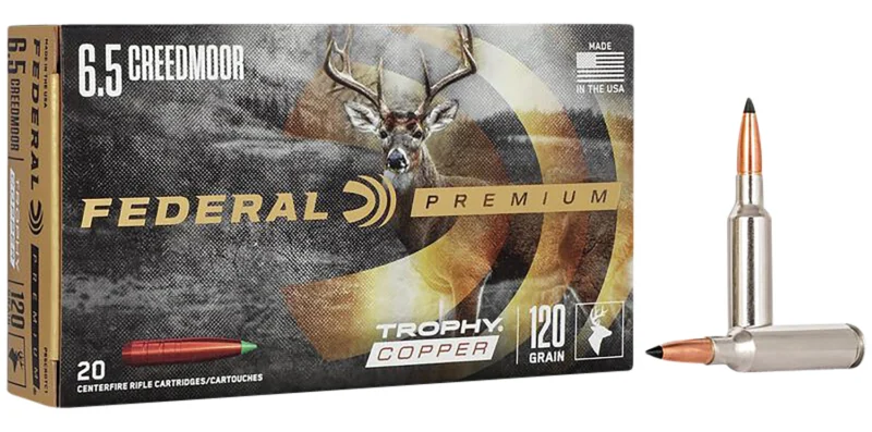 Federal 6.5 Creedmoor 120gr Brass – 20rd