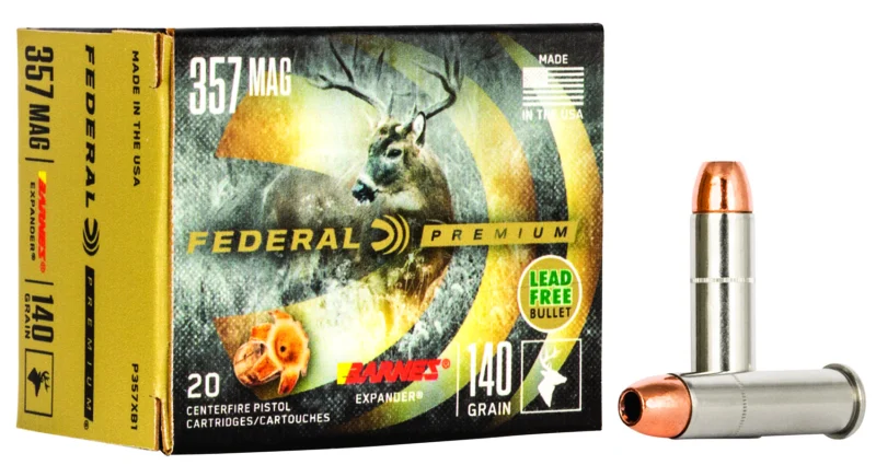 Federal .357 Magnum 140gr Copper – 20rd