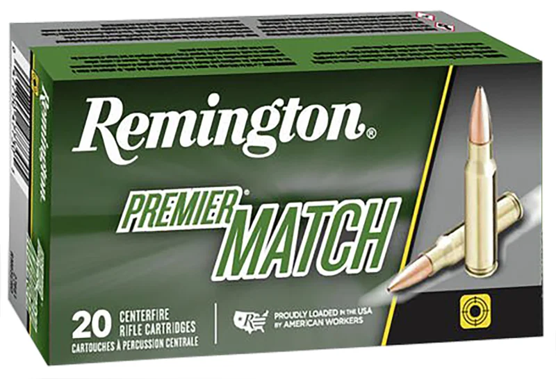 Remington .308 Winchester 175gr MATCHKING Brass – 20rd