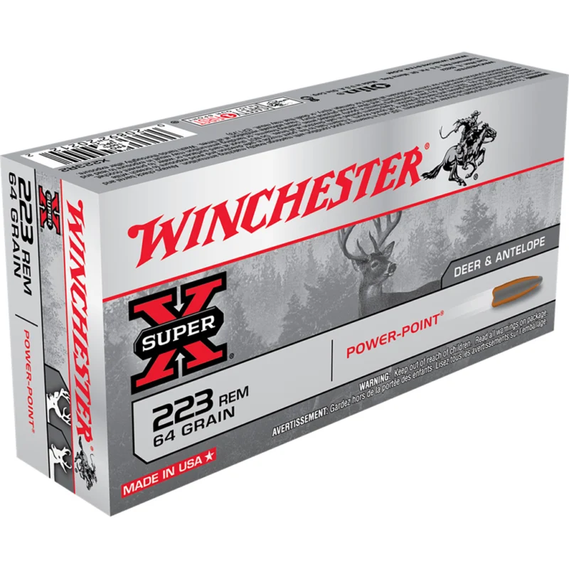 Winchester .223 Remington 64gr Brass – 20rd