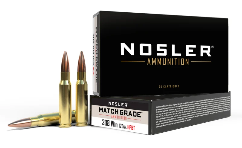 Nosler .308 Winchester 175gr Brass – 20rd