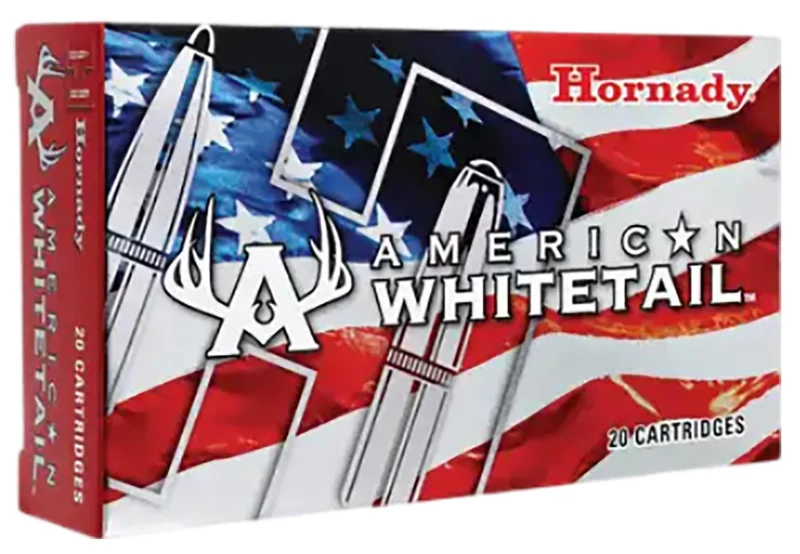 Hornady 8047 American Whitetail 243Win 100gr InterLock Boat Tail Soft Point 20 Per Box/10 Case