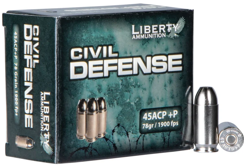 Liberty Ammunition .45 ACP 78gr – 20rd
