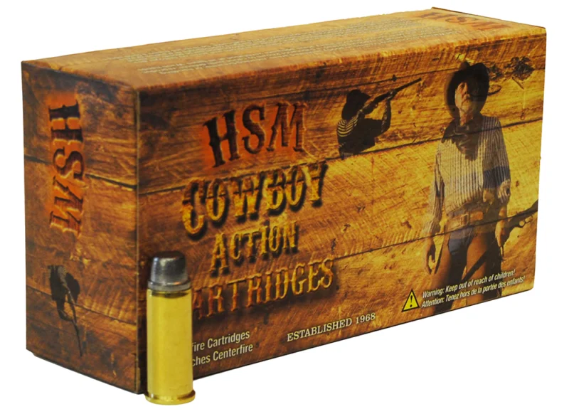 HSM .44 Special 240gr SWC Brass – 50rd