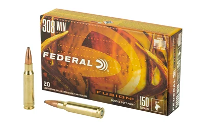 Fusion .308 Winchester 150gr BONDED Brass – 20rd