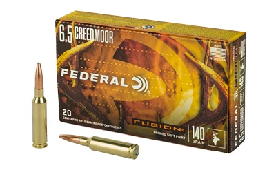 Fusion 6.5 Creedmoor 140gr Brass – 20rd