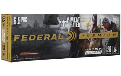 Federal 6.5 PRC 120gr Nickel-Plated Brass – 20rd