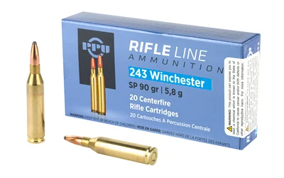Prvi-Partizan .243 Winchester 90gr SP Brass – 20rd