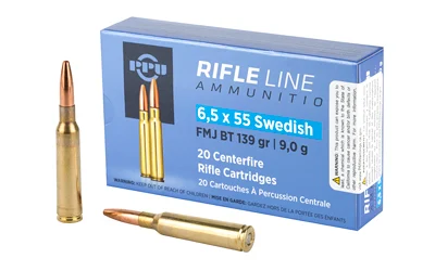 Prvi-Partizan 6.5x55 Swedish 139gr FMJ Brass – 20rd