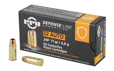 Prvi-Partizan .32 ACP 71gr JHP Brass – 50rd