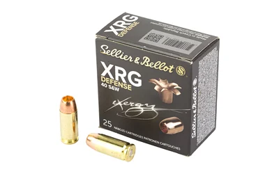 Sellier-Bellot .40 S&W 130gr Brass – 25rd