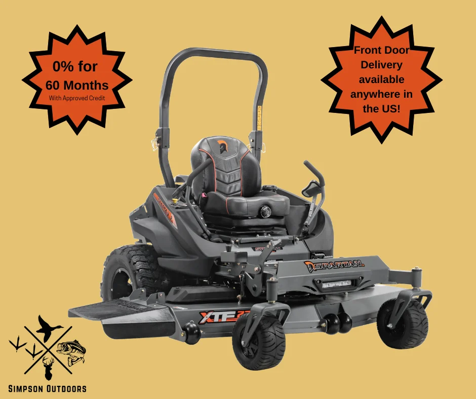 Spartan SRT XD 61" Zero Turn Mower